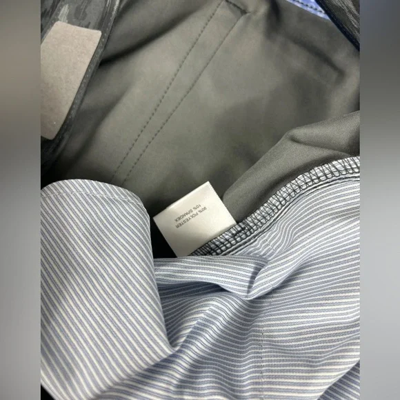Peter Millar Golf Pants Crown Sport eb66 Camo Print 36 x 32 Gray Iron Polyester